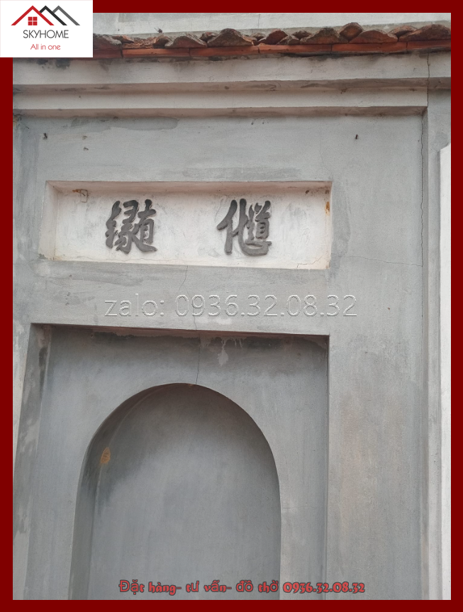 Câu đối thờ Đạo hóa tùy duyên- thiền môn phương tiện